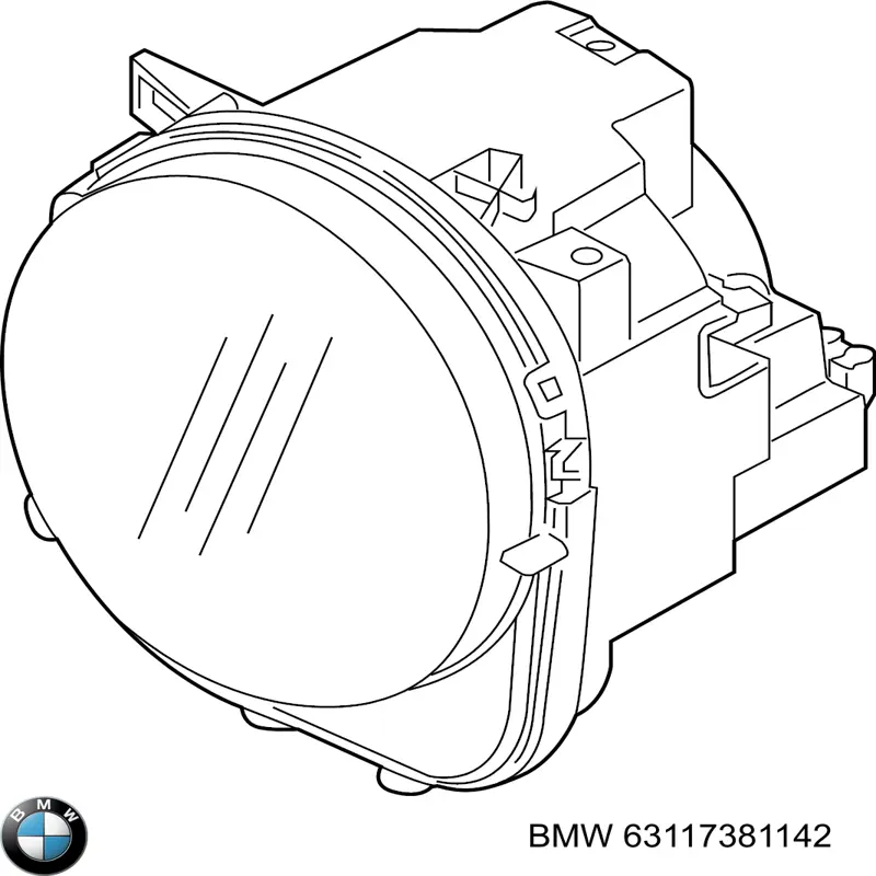 Правая блок фара BMW 63117381142 цена, от 1010.47 USD