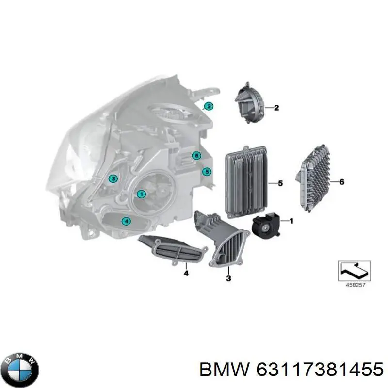  63117381455 BMW