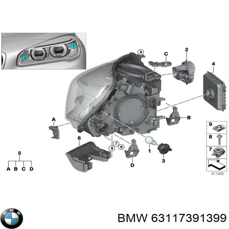  63117391399 BMW