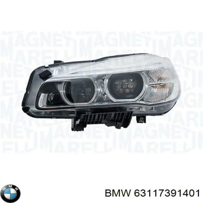 Luz esquerda para BMW 2 (F45)