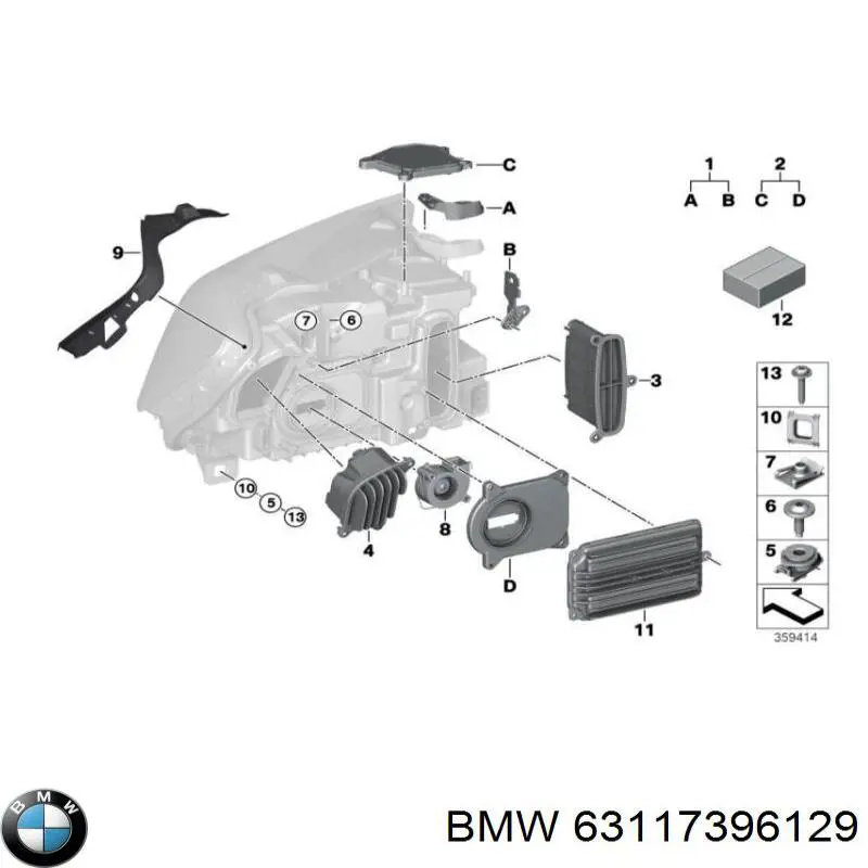  63117409739 BMW