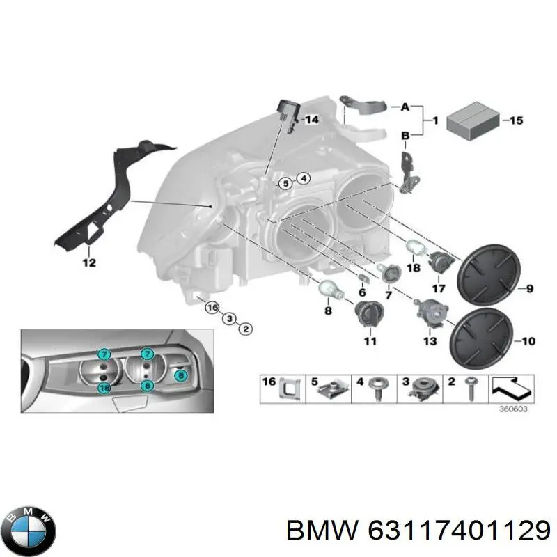 63117401129 BMW 