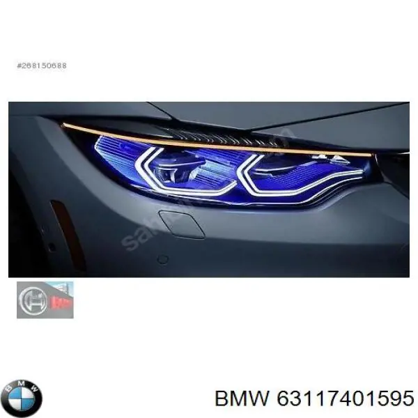 63117401595 BMW luz esquerda