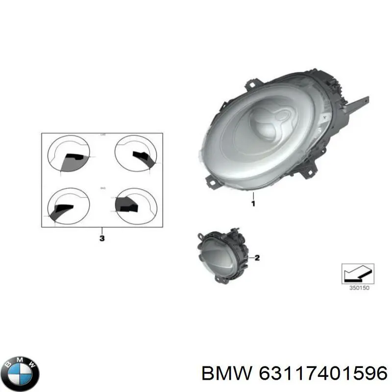 Фара правая ZMN111302R Signeda