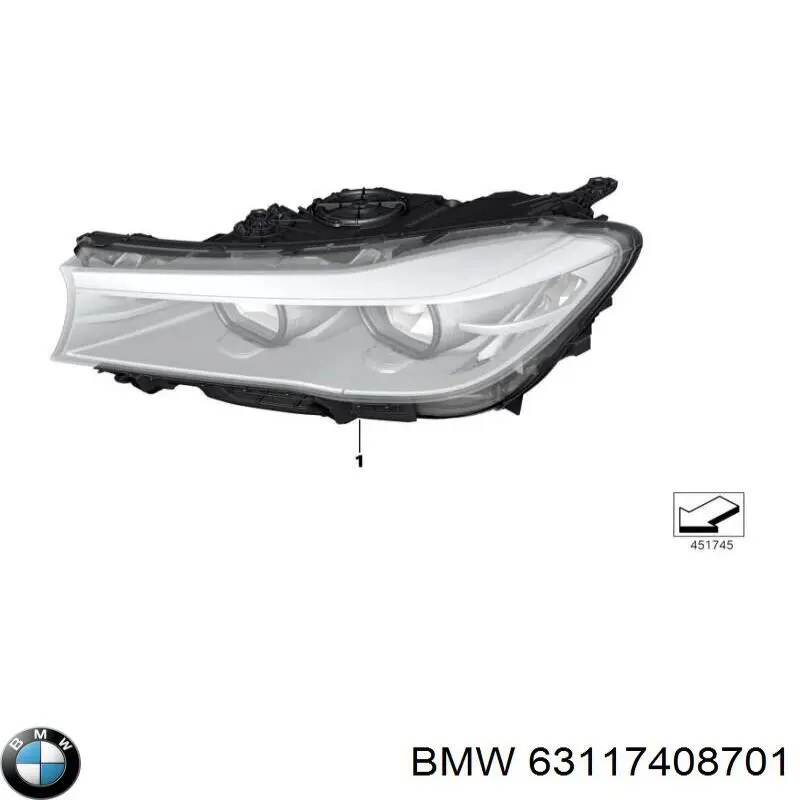  63117408701 BMW