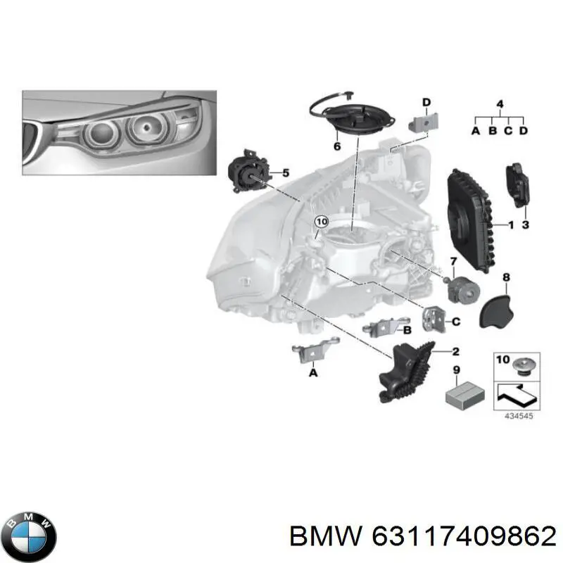 63117409862 BMW 