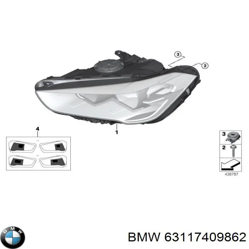  BMW 63117409862 цена, от 5.82 USD