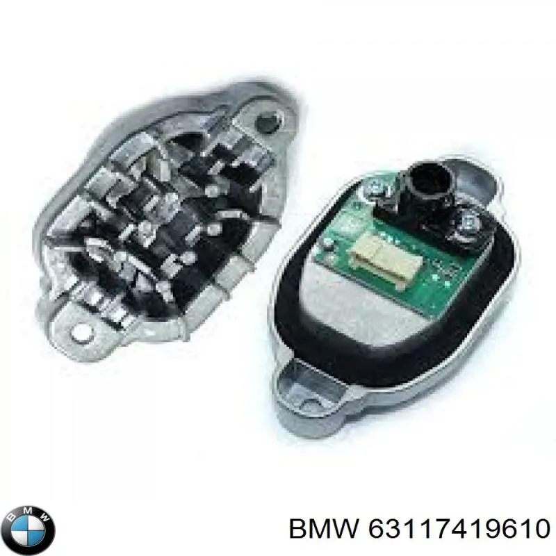 Модуль керування (ЕБУ) світлом фар 63117419610 BMW