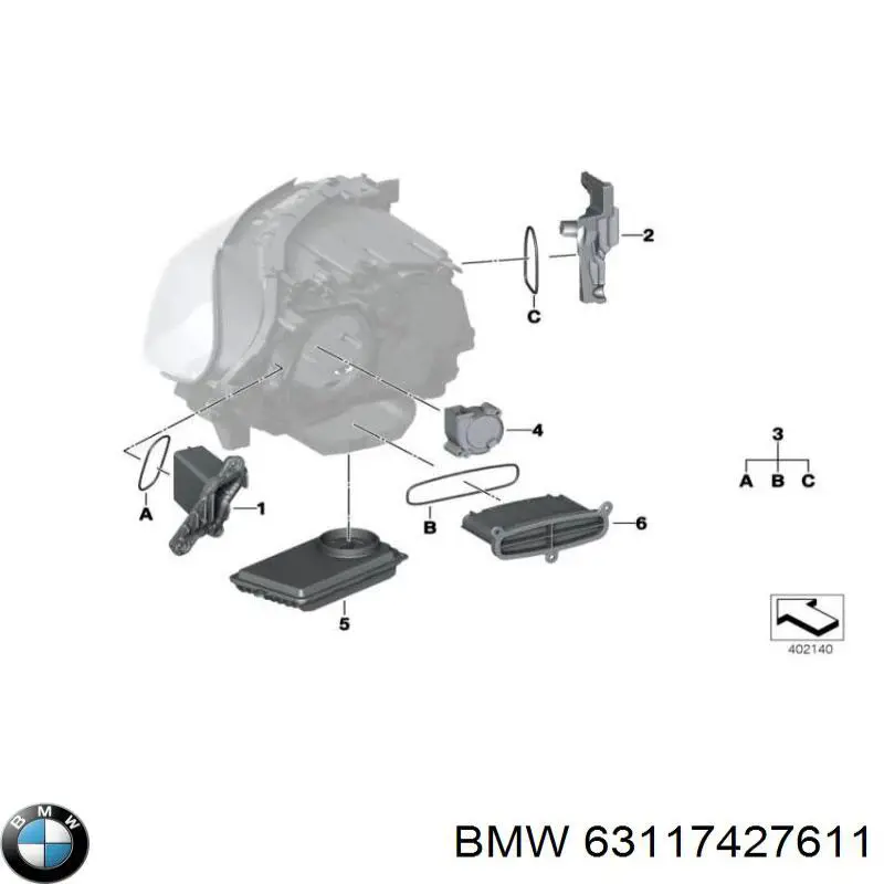  63117427611 BMW