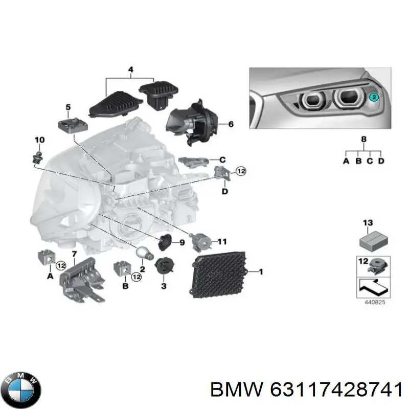 63117428741 BMW 