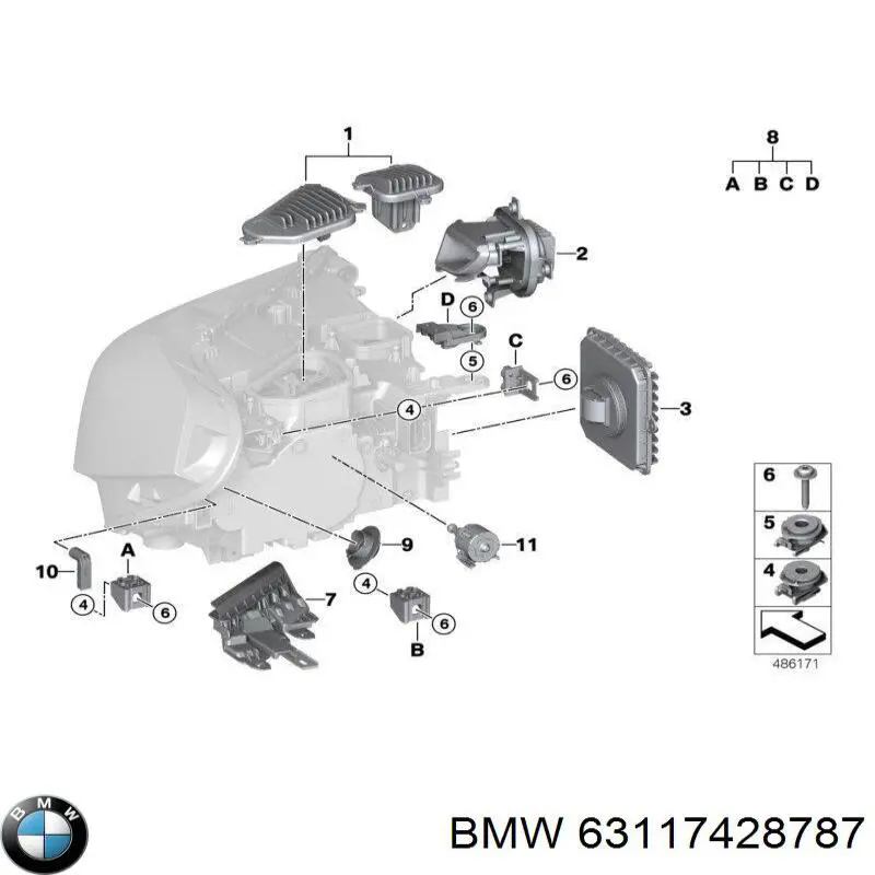  63117428787 BMW