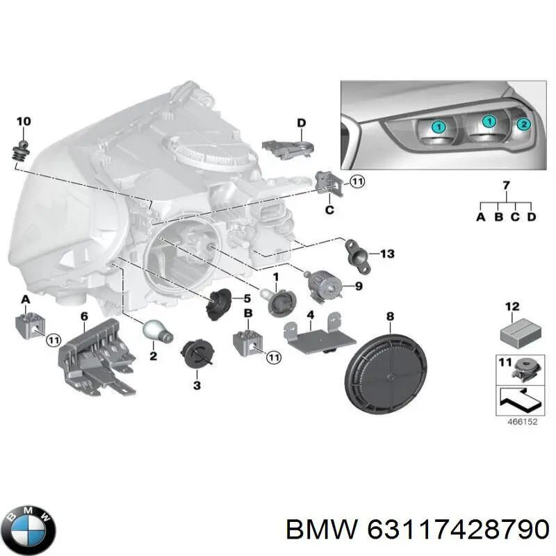  63117428790 BMW