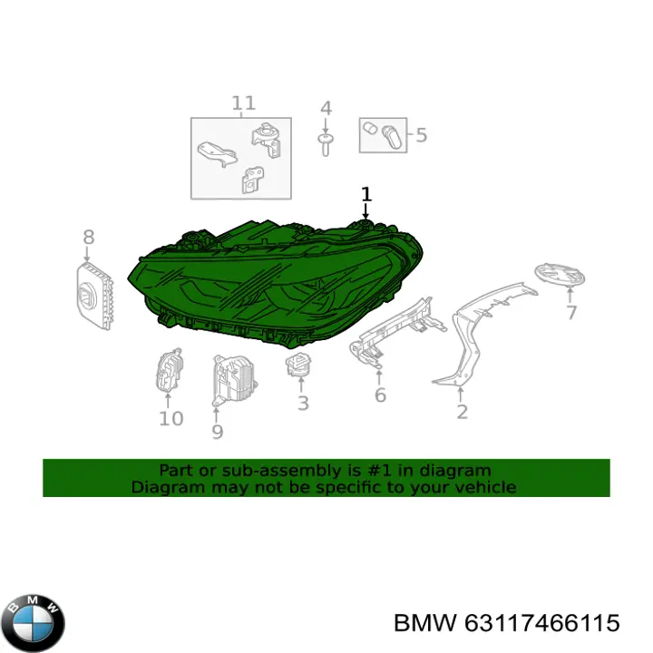  63117466115 BMW