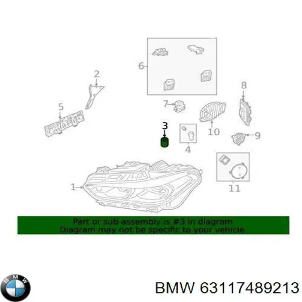 63117489213 BMW 