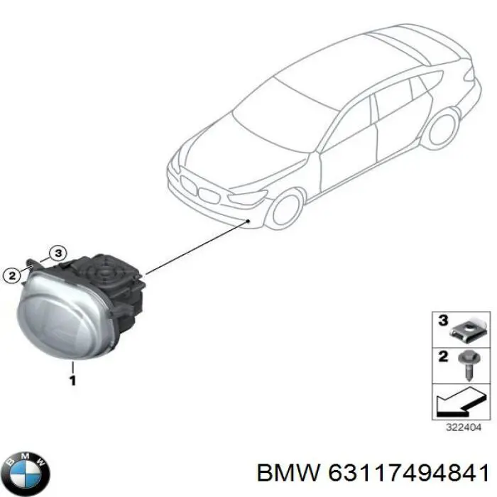 63117494841 BMW 