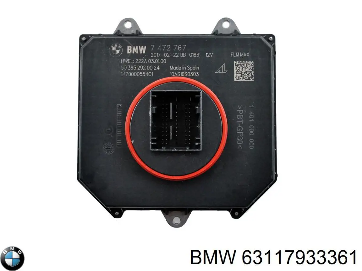 63115A0AFA0 BMW 