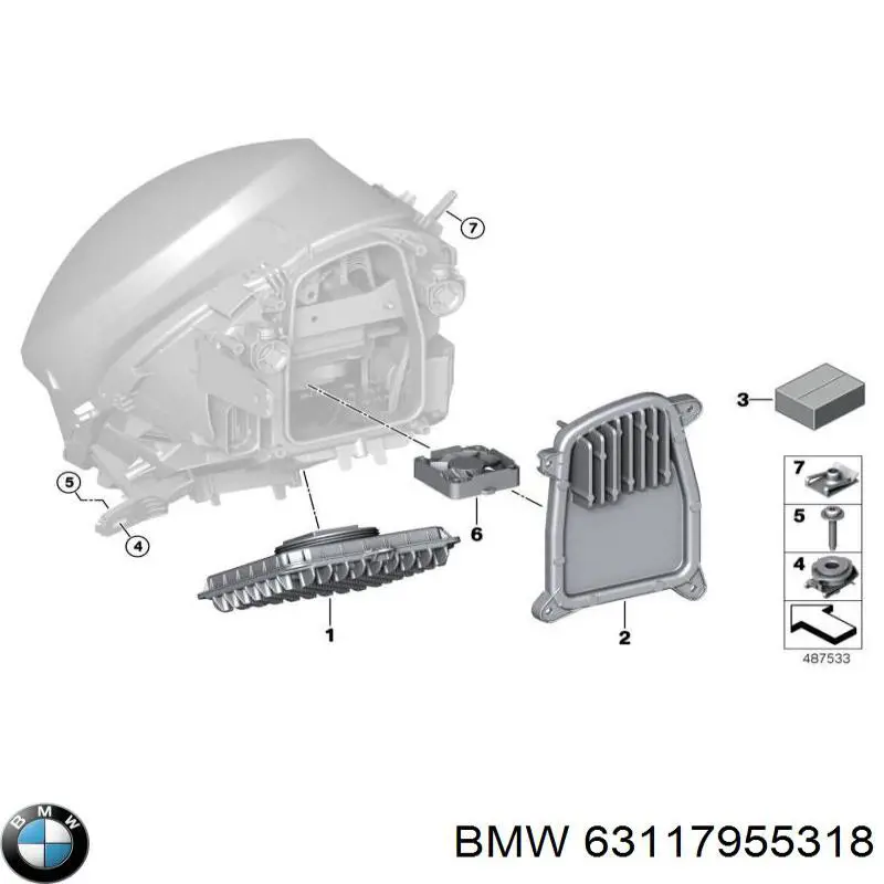 63117955318 BMW 