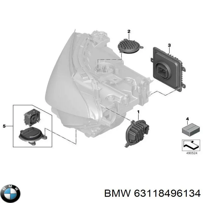  63118496134 BMW