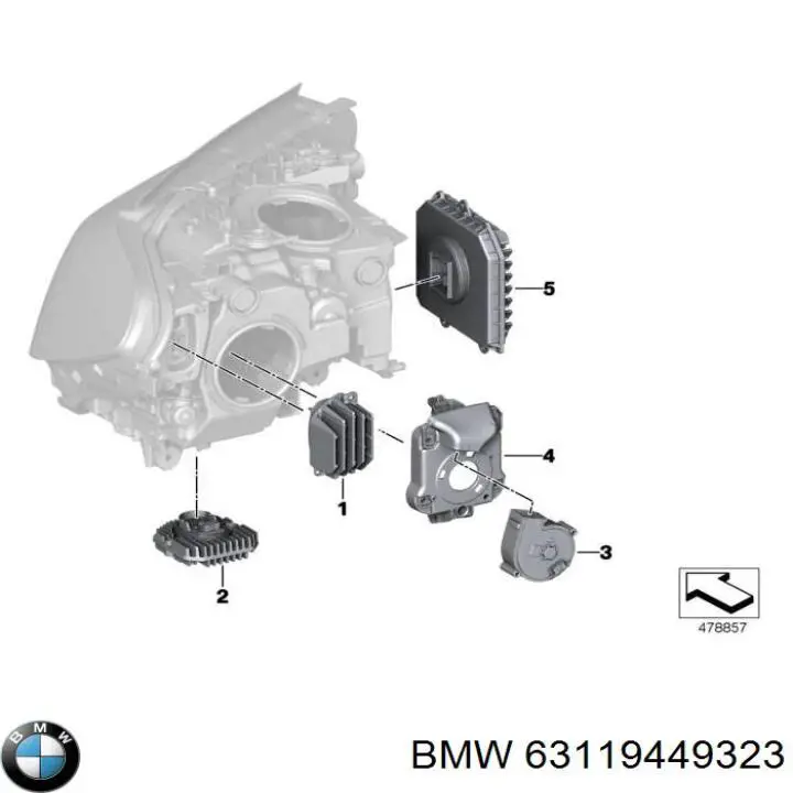 63119449323 BMW 