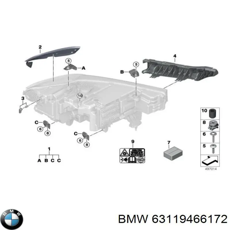 63119466172 BMW 