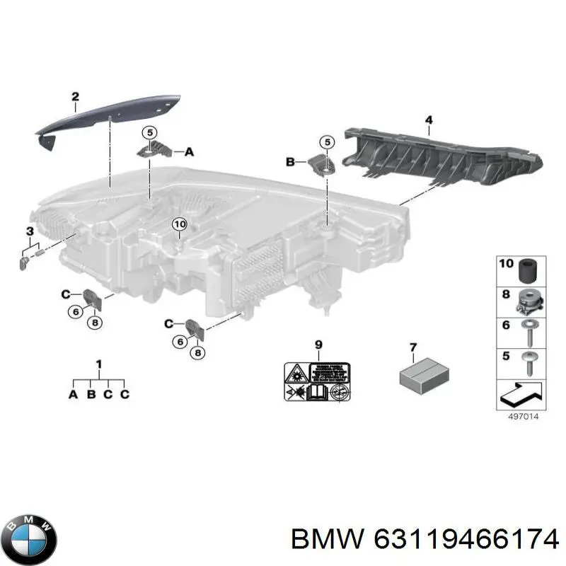 63119466174 BMW 