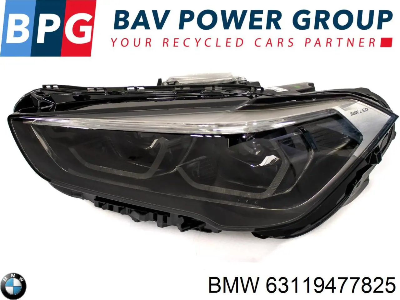 Фара левая BMW 63119477825 цена, от 231.64 USD