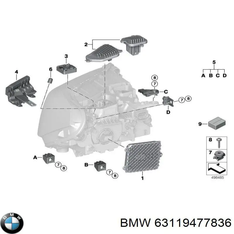  63119477836 BMW