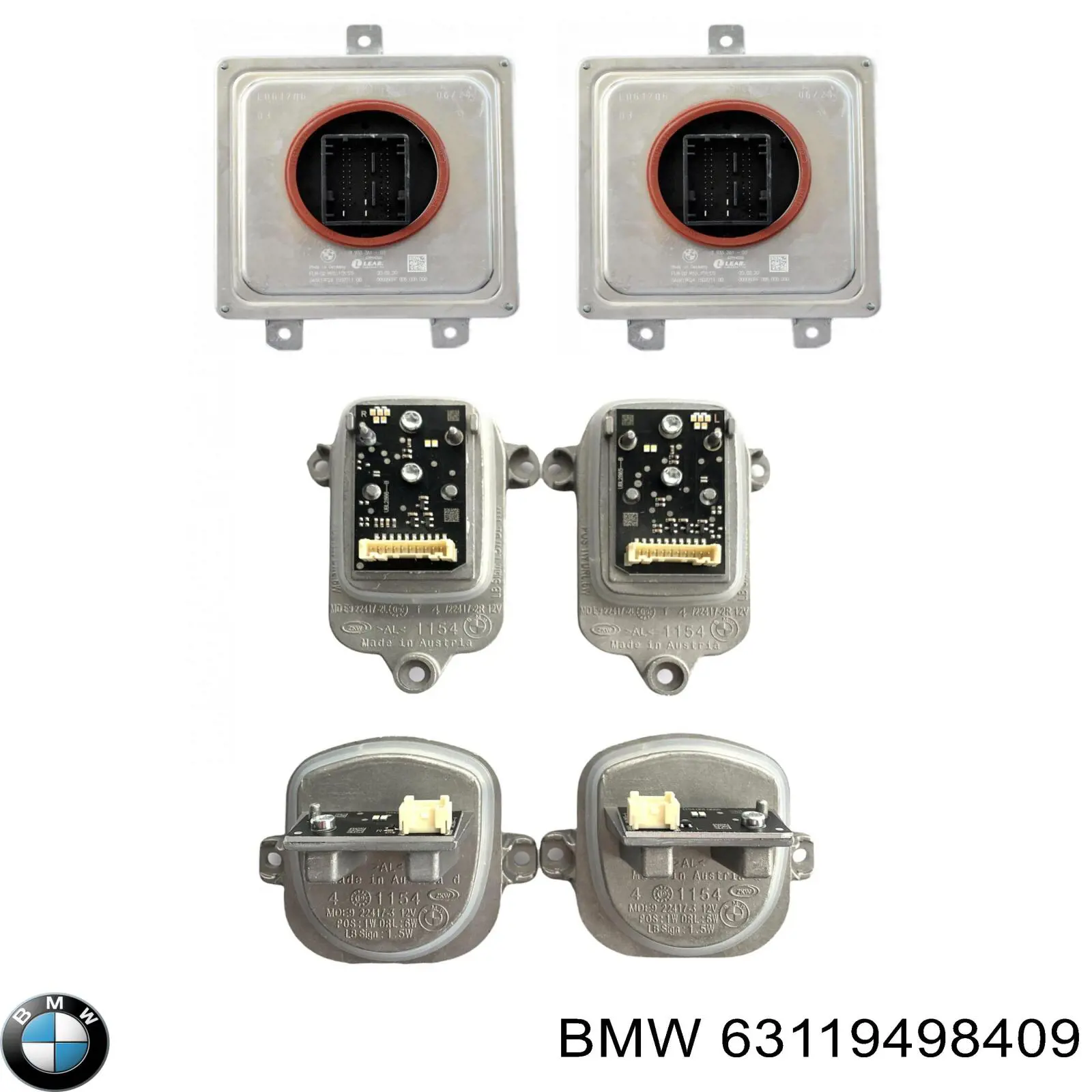 Unidade de controlo de iluminação para BMW 7 (G11, G12)