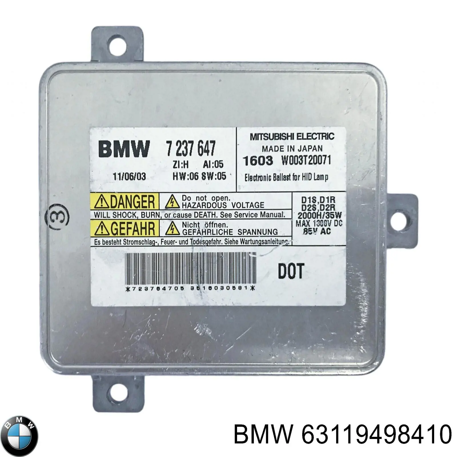  63119498410 BMW