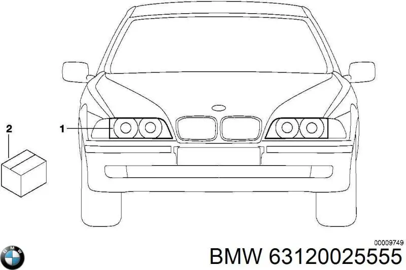 63120025555 BMW 