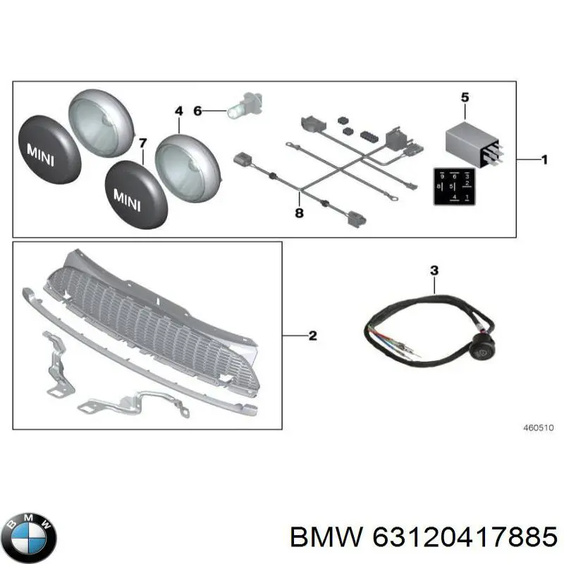 63120417885 BMW 