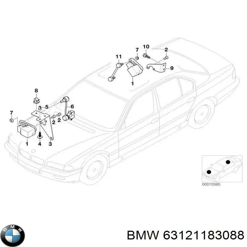  63121183088 BMW