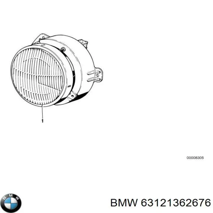 Фара правая на BMW 3 (E21) купить.
