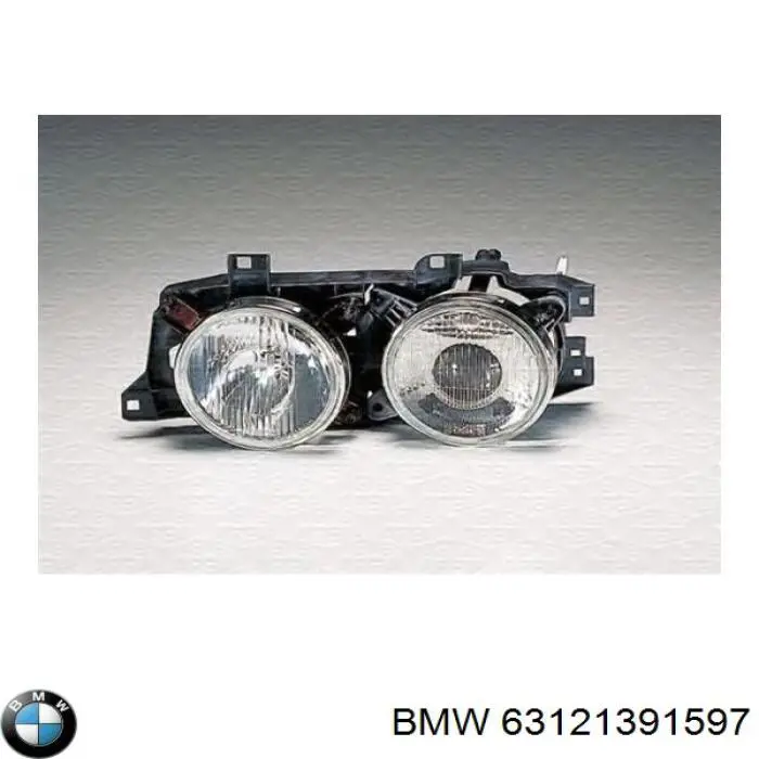Левая фара 63121391597 BMW