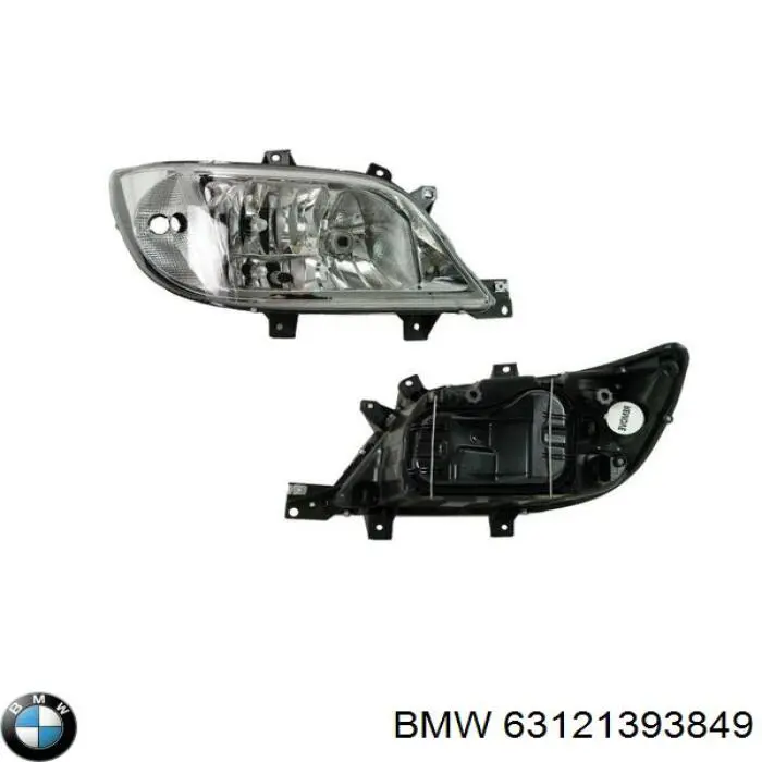 Стекло левой фары на Бмв 3 E36 (BMW 3)