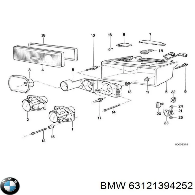 63121394252 BMW 