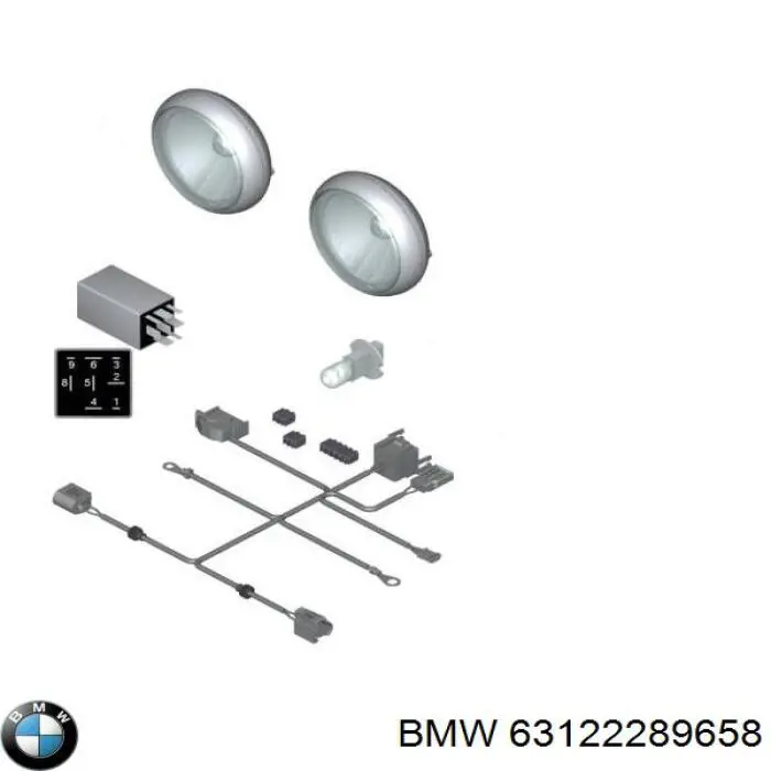  BMW 63122289658 цена, от 333.90 USD