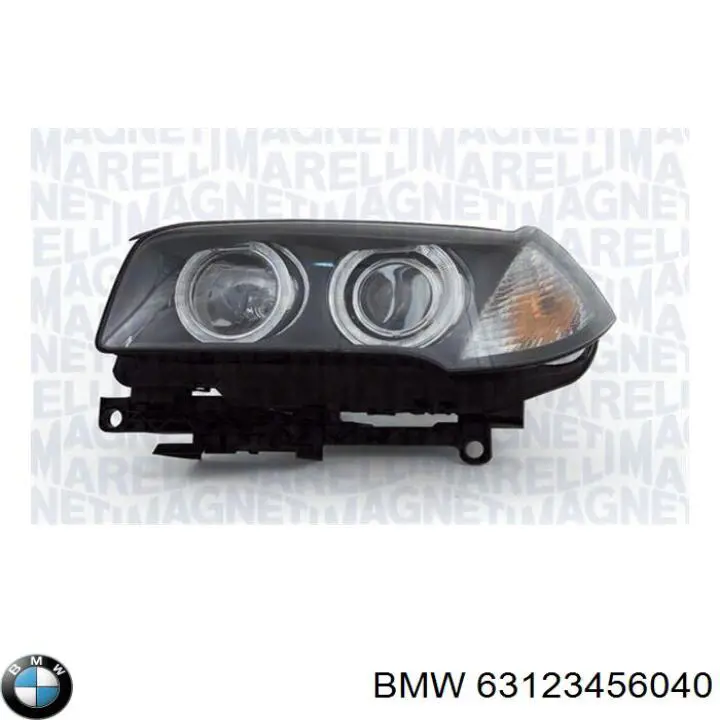 Правая блок фара BMW 63123456040 цена, от 366.82 USD