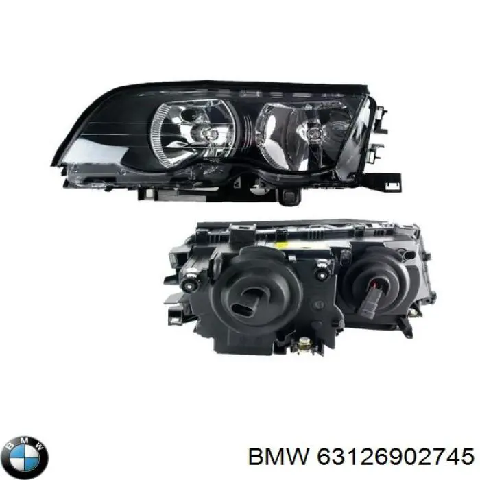 Левая фара 63126902745 BMW