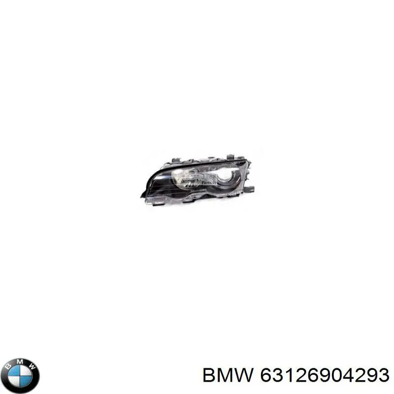Левая фара 63128384481 BMW