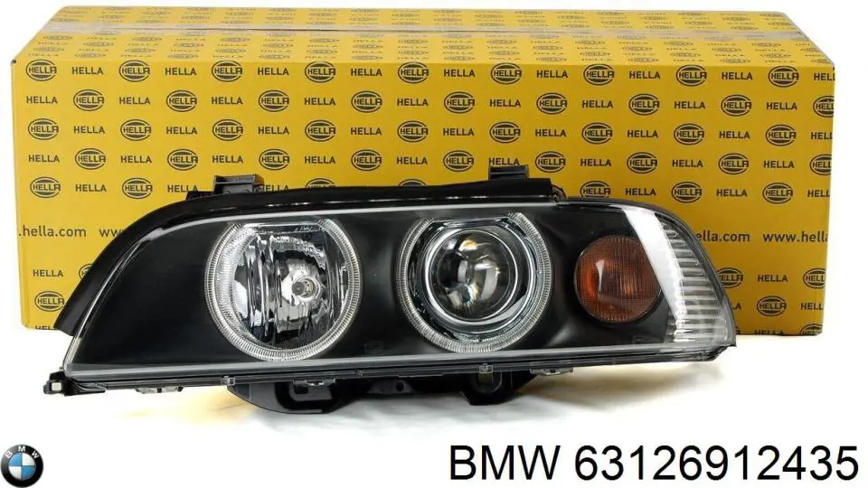 Левая фара 6912435 BMW