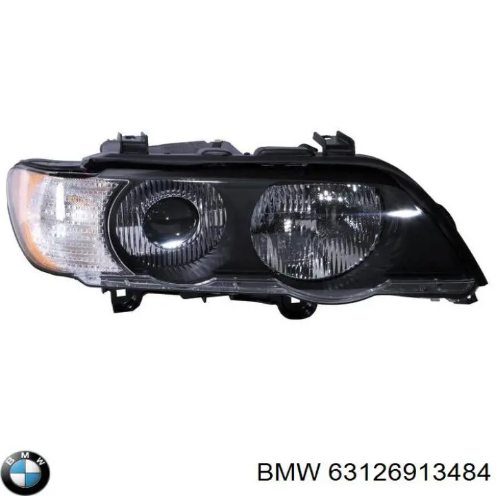 63126913484 BMW Фара передняя правая