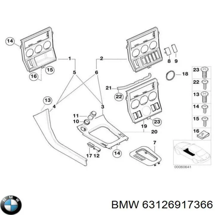  63126917366 BMW