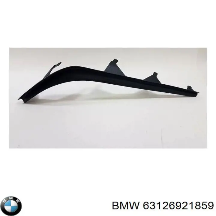 Накладка бампера переднего левая 63126921859 BMW