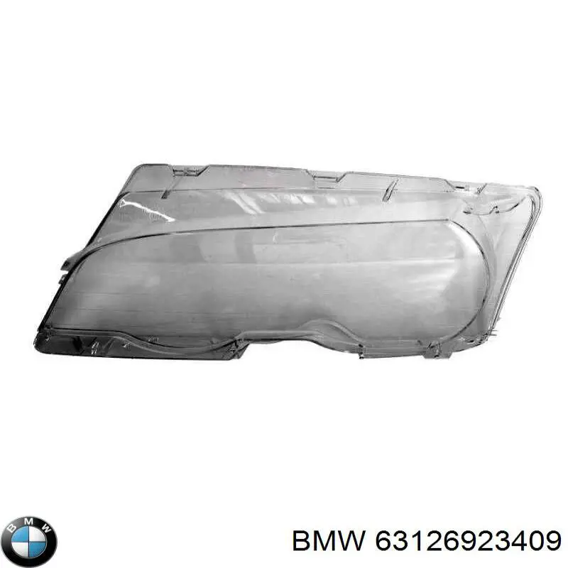 Стекло фары левой 63126923409 BMW