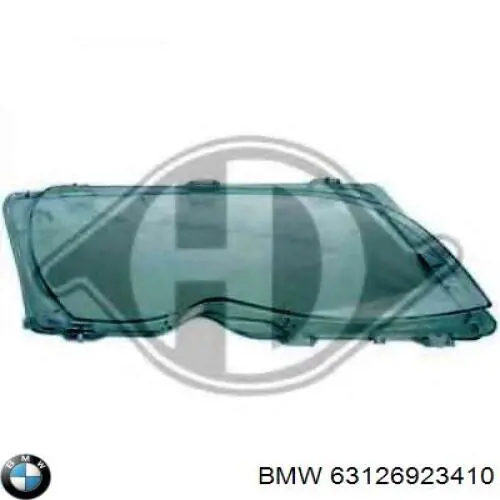 63126923410 BMW Стекло правого фонаря
