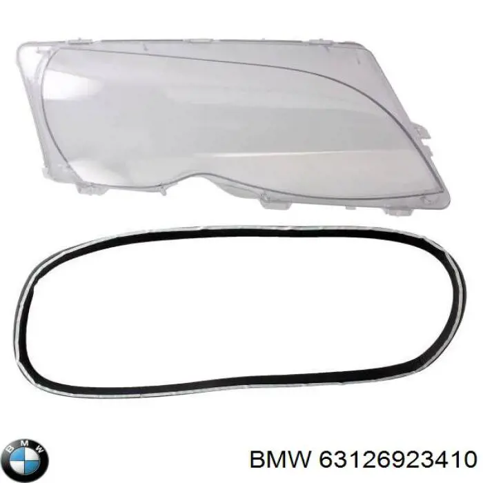 Купить 63126923410 BMW Стекло фары правой