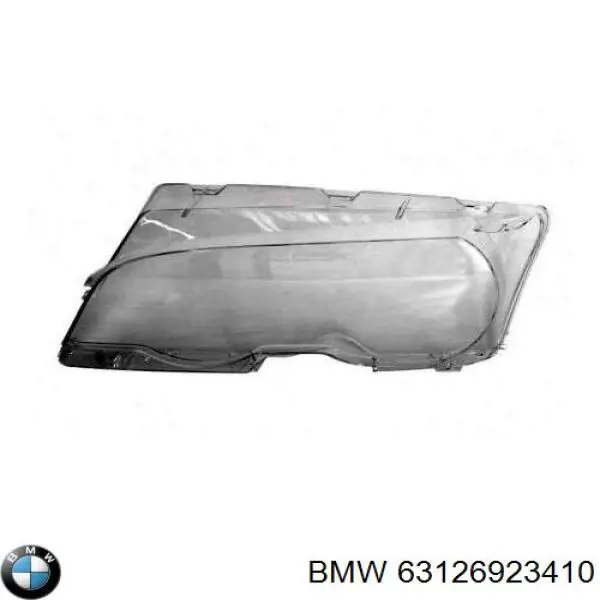 Стекло фары правой 63126923410 BMW