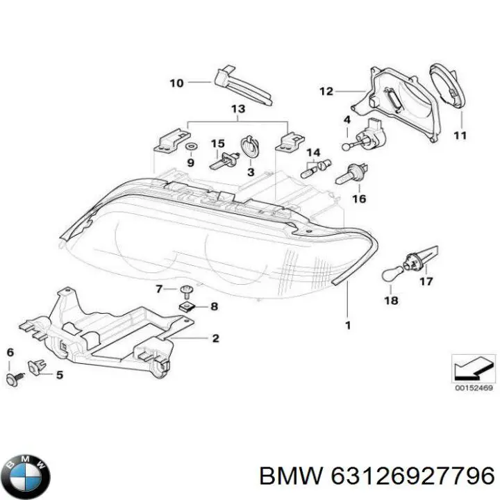 63126927796 BMW 