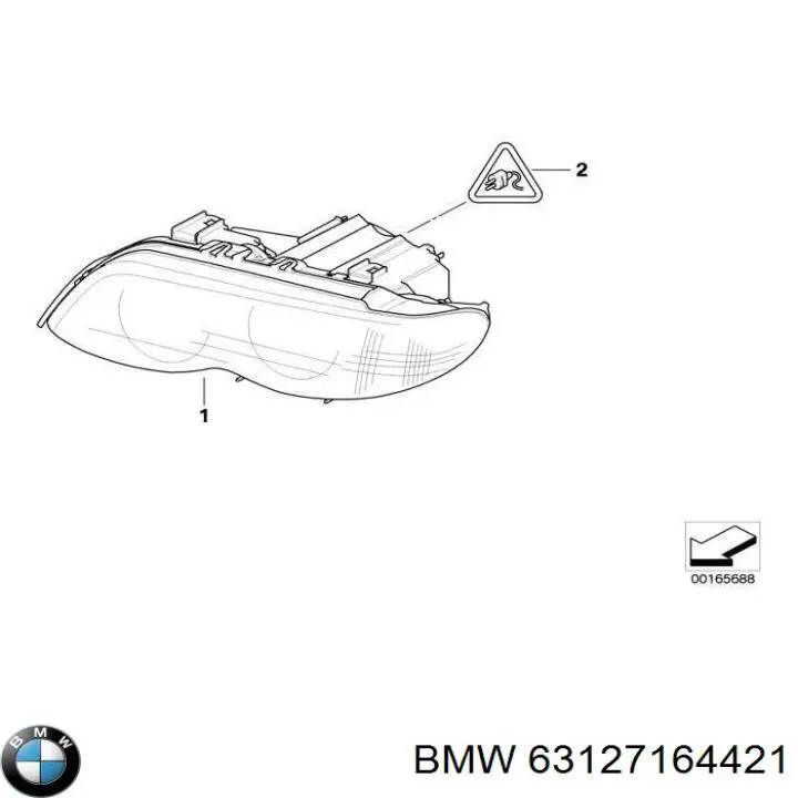 Фара левая BMW 22454500 цена, от 50.79 USD